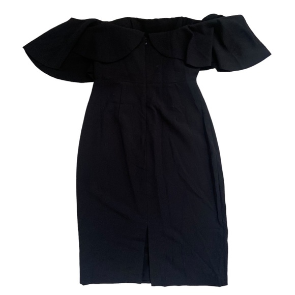 Lulus black off shoulder dress; size S - Picture 5 of 5